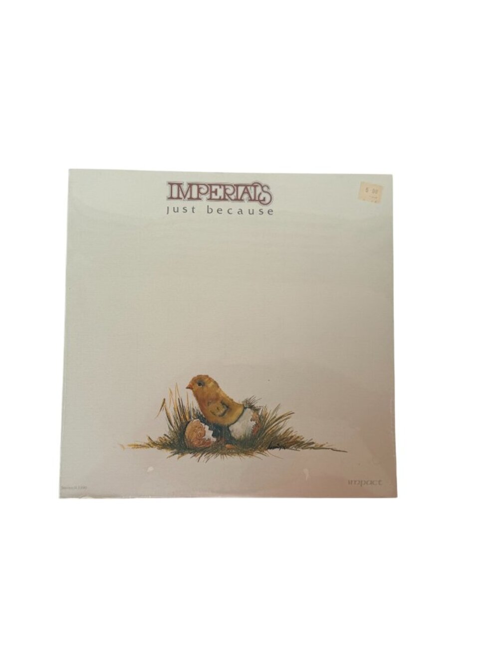 Imperials Just Because Vinyl LP 1976 Impact Record Album Gospel Music Sealed